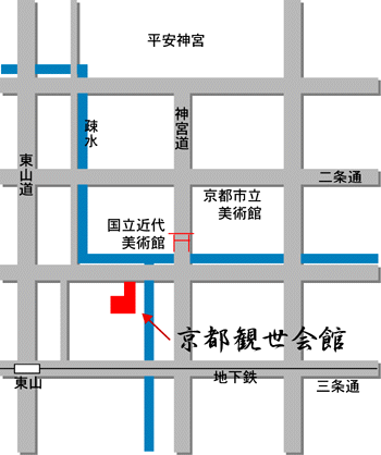 京都 観世会館map